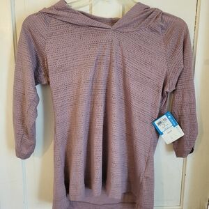 Columbia medium see through you burnout hoodie. NWT!!